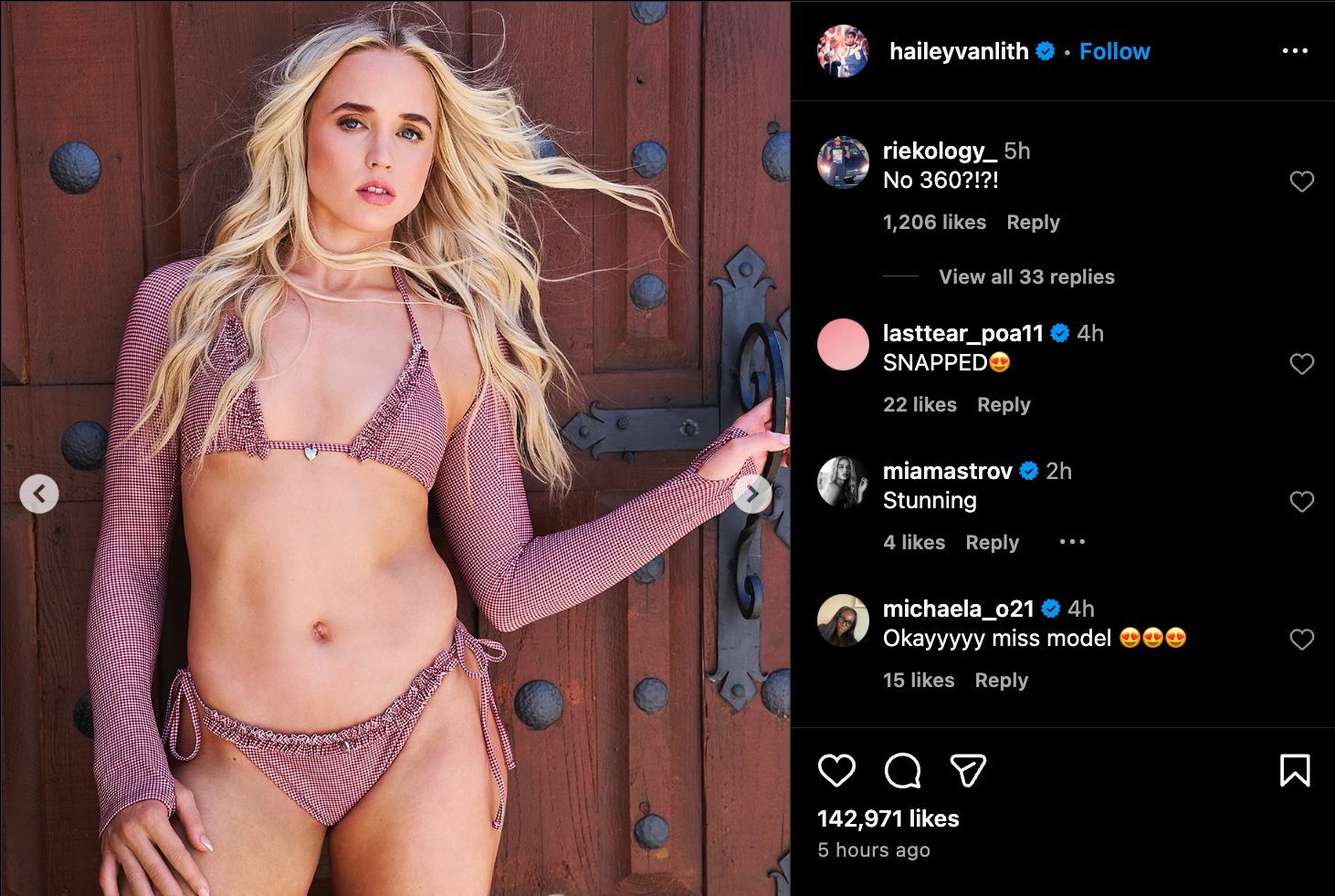 WATCH Chicago Sky Rookie Hailey Van Lith Stuns In SI Swimsuit Photoshoot